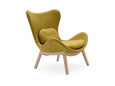 LAZY - Wing fabric armchair (Request Info).