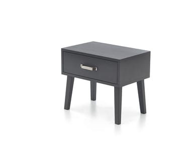 LC 52 - Walnut bedside table with drawers (Request Info).