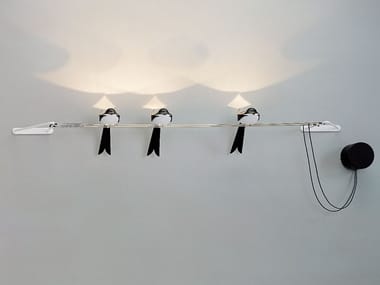 LE RONDINI - LED metal wall lamp (Request Info).