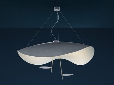 LEDERAM MANTA S2 - LED glass-fibre pendant lamp (Request Info).