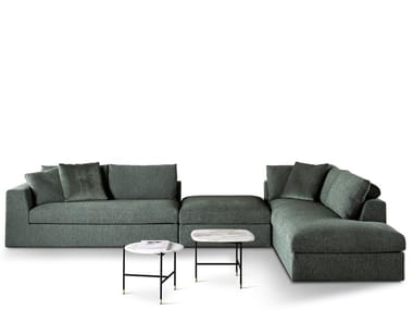 LOUIS - Modular fabric sofa with removable cover (Request Info).