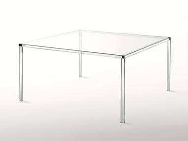 LUMINOUS - Square crystal table (Request Info).