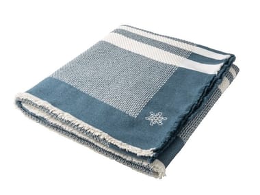 Lap robe - Striped wool lap robe (Request Info).