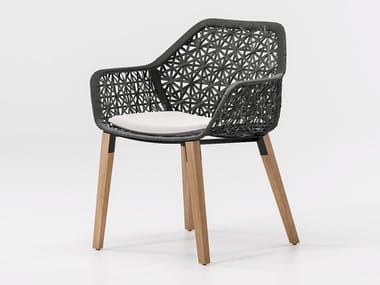 MAIA - Garden chair with armrests (Request Info).