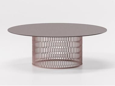 MESH - Aluminium garden side table (Request Info).