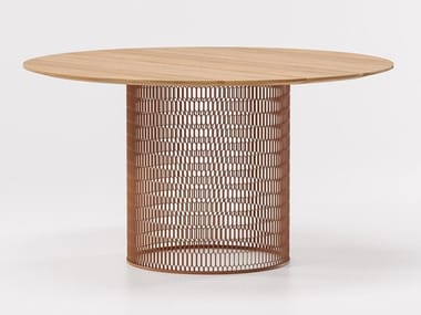 MESH - Teak garden table (Request Info).