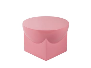 MILA LARGE - Round ceramic coffee table (Request Info).