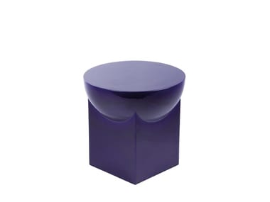 MILA SMALL - Round ceramic coffee table (Request Info).