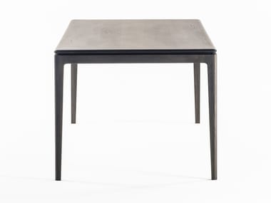MOON - Square oak dining table (Request Info).