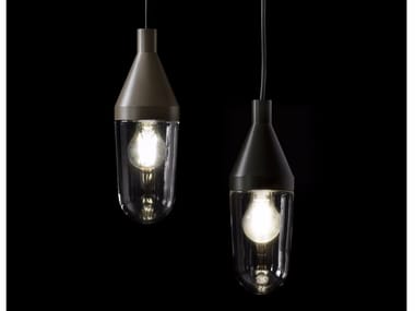 NIWA - 1180 - Glass and aluminium pendant lamp (Request Info).