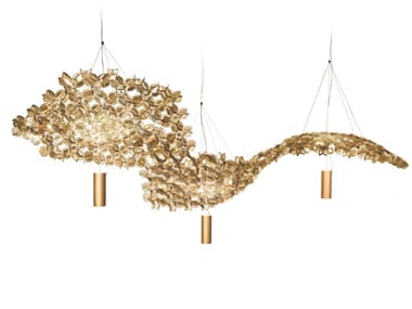 NUVEM VELVET - LED Opalflex¢ç pendant lamp (Request Info).