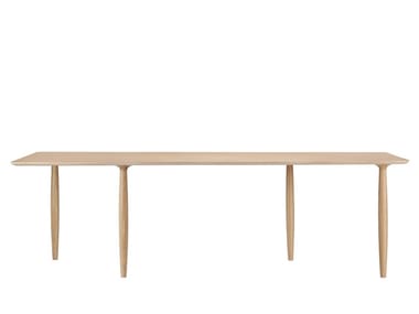 OKU - Rectangular oak dining table (Request Info).