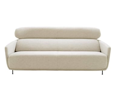 OKURA - 3 seater fabric sofa with headrest (Request Info).