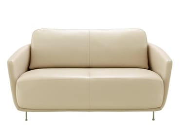 OKURA - 2 seater leather sofa (Request Info).