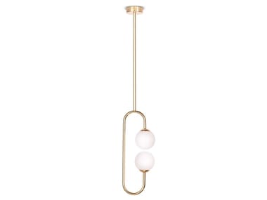 OLIVIA - Brass pendant lamp by Royal Stranger