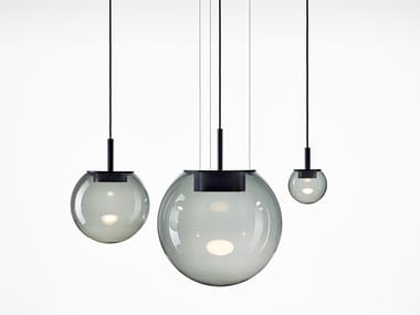 ORBIS - Blown glass pendant lamp (Request Info).