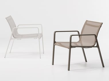 PARK LIFE - Garden stackable fabric easy chair (Request Info).