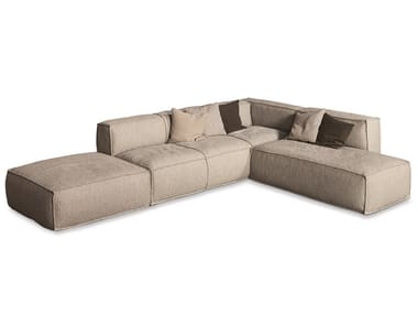 PEANUT B, PEANUT B.X - Sectional modular fabric sofa (Request Info).