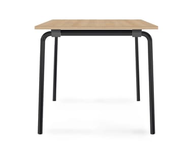 PLIANA - Folding rectangular meeting table (Request Info).
