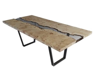 POPLAR RIVER - Rectangular dining table (Request Info).