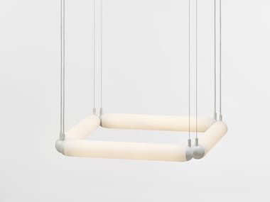 PURO CONTOUR - Adjustable glass pendant lamp (Request Info).