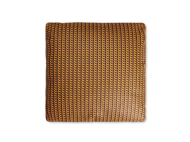 MOTIF - Square leather cushion (Request Info).