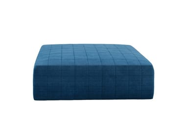 QUARTIER - Square fabric pouf (Request Info).