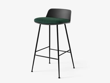 RELY HW82 - High stool with footrest.