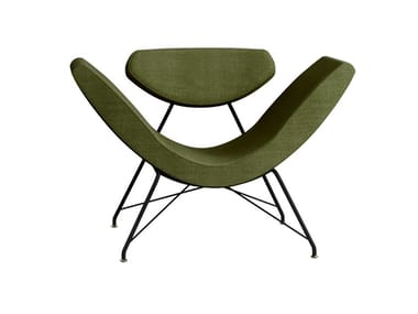 REVERSIVEL - Upholstered fabric easy chair with armrests (Request Info).