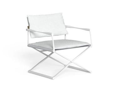 RIVIERA - Folding easy chair with armrests (Request Info).