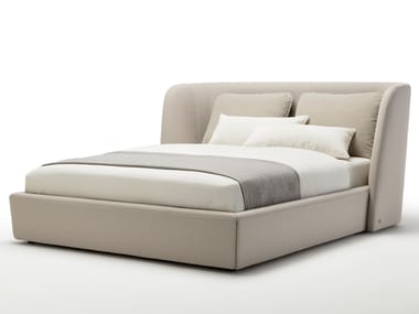 ROLF BENZ 1400 TONDO - Fabric double bed (Request Info).