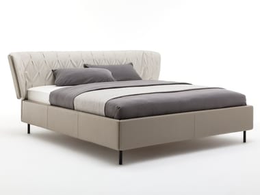 ROLF BENZ 1600 SONO - Leather double bed (Request Info).