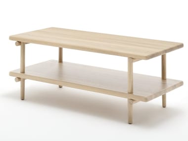 ROLF BENZ 933 - Rectangular wooden coffee table (Request Info).