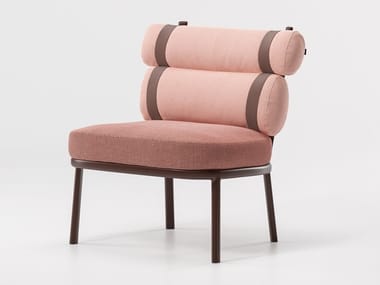 ROLL - Club fabric garden armchair (Request Info).