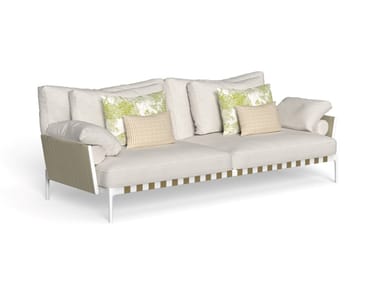 SALINAS - 3 seater fabric garden sofa (Request Info).