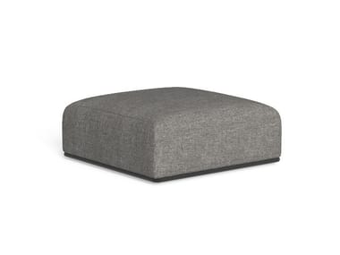 SCACCO - Square fabric garden pouf (Request Info).