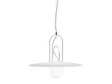 SETAREH GLASS - LED blown glass pendant lamp (Request Info).