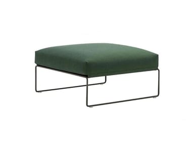 SIESTA Outdoor RS4754 - Square fabric garden pouf (Request Info).