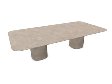SOLID CONFERENCE TABLE ME03280 - Rectangular cement conference table (Request Info).