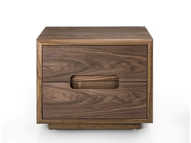 SOSPIRO NIGHT TABLE - Solid wood bedside table with drawers (Request Info).