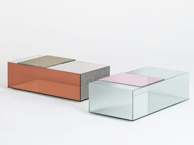 SPECTRUM - Low crystal coffee table (Request Info).