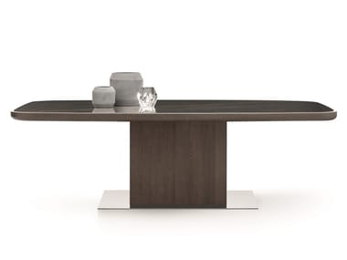ST. TROPEZ - Rectangular ceramic table (Request Info).