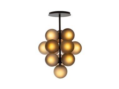 STELLAR GRAPE PENDANT SMALL - LED blown glass pendant lamp (Request Info).