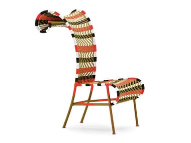 SUNNY - High-back polyethylene fibre chair (Request Info).