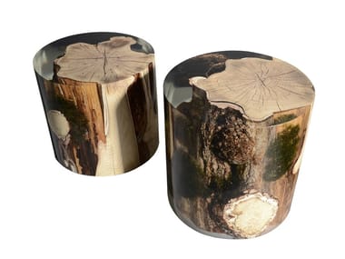 SURFACING STUMP - Stool / coffee table by alcarol