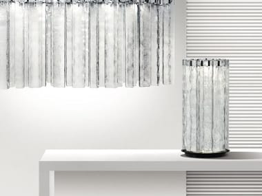 SWORDS - Glass table lamp (Request Info).