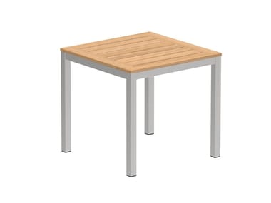 TABOELA - Square teak garden table (Request Info).