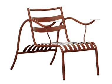 THINKING MAN¡¯S CHAIR - Relaxing painted metal armchair (Request Info).