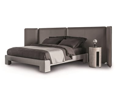 TUYO KUOIO - Tanned leather headboard for double bed (Request Info).