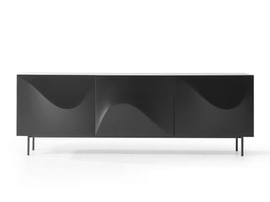 VERTIGO - Wooden sideboard with doors (Request Info).